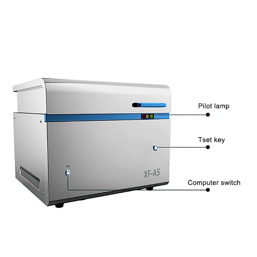 XF-A5 dernier modèle d'analyseur de spectromètre à rayons X à test électronique Jewellery Gold Machine