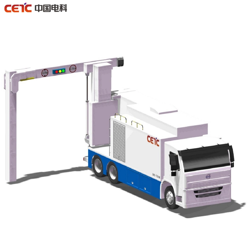 Mobile Type Container / Cargo Security Inspection System 7500m