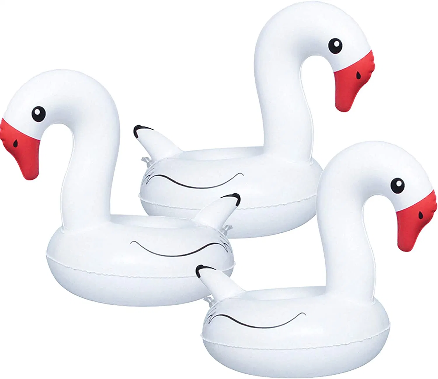 Cisne inflables Portabotellines para piscina parte