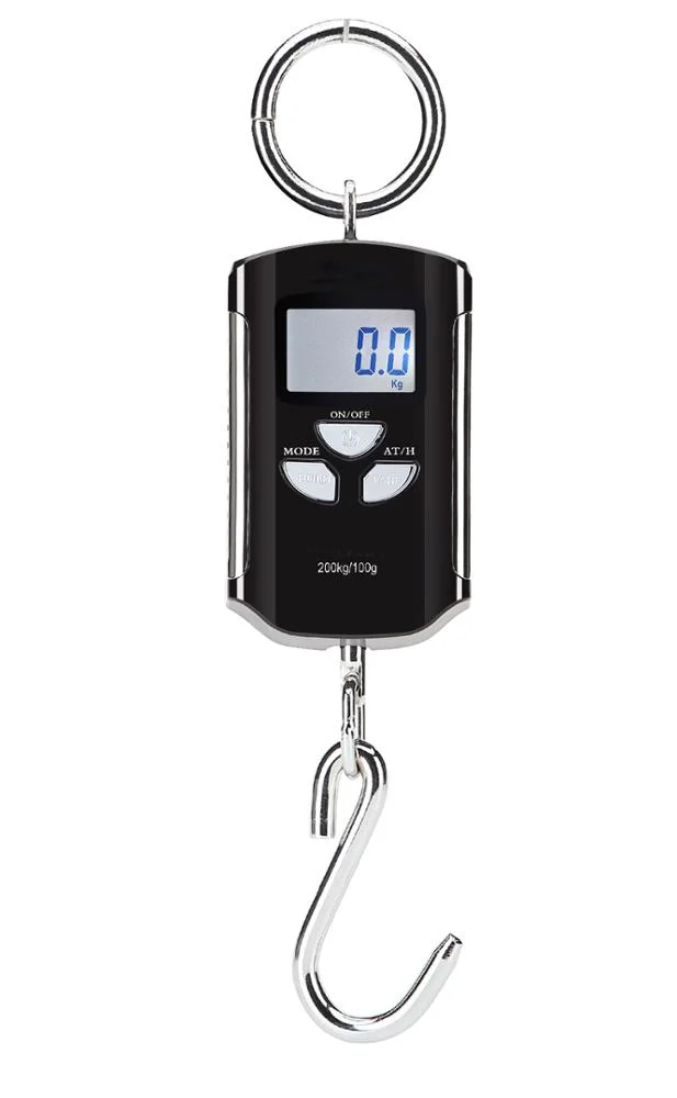 Electronic LED Display Mini Digital Crane Scale 200kg/0.1kg