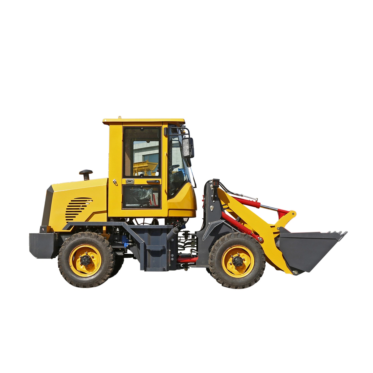 New Construction Equipment Mini Loader with Quick Hitch Wood Fork