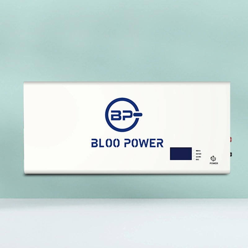 Bloopower 12V 12,8V 24V 36V 48V 60V 72V 50ah 100ah 120Ah 150ah 200ah 15kwh 20 kW 20kW 20 kWh li Tipo de soporte de suelo iónico para batería de almacenamiento de inversor