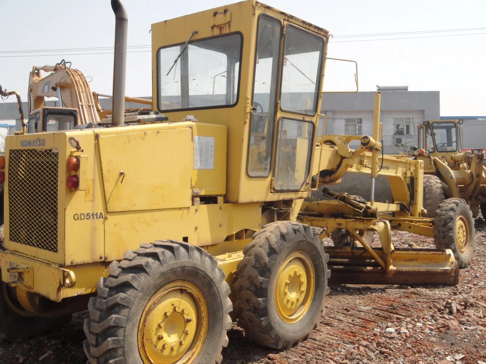 3 Years Warranty Secondhand Japan Made Komatsu Gd511 Motor Grader for Sale,