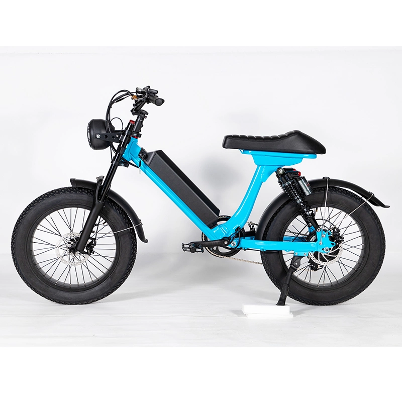Wholesale Electric Fat Tire Pedal Assisted Mountain Dirt Bike, 48V 500W 20ah Beach Cruiser Motorcycle Bike