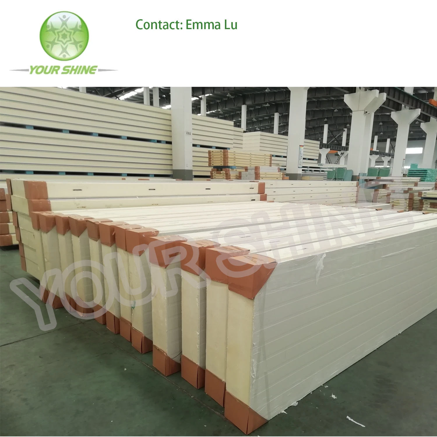 PU Sandwich Panel with Good Price to Mauritania Western Sahara Senegal Gambia Mali Burkina Faso Cape Verde Guinea