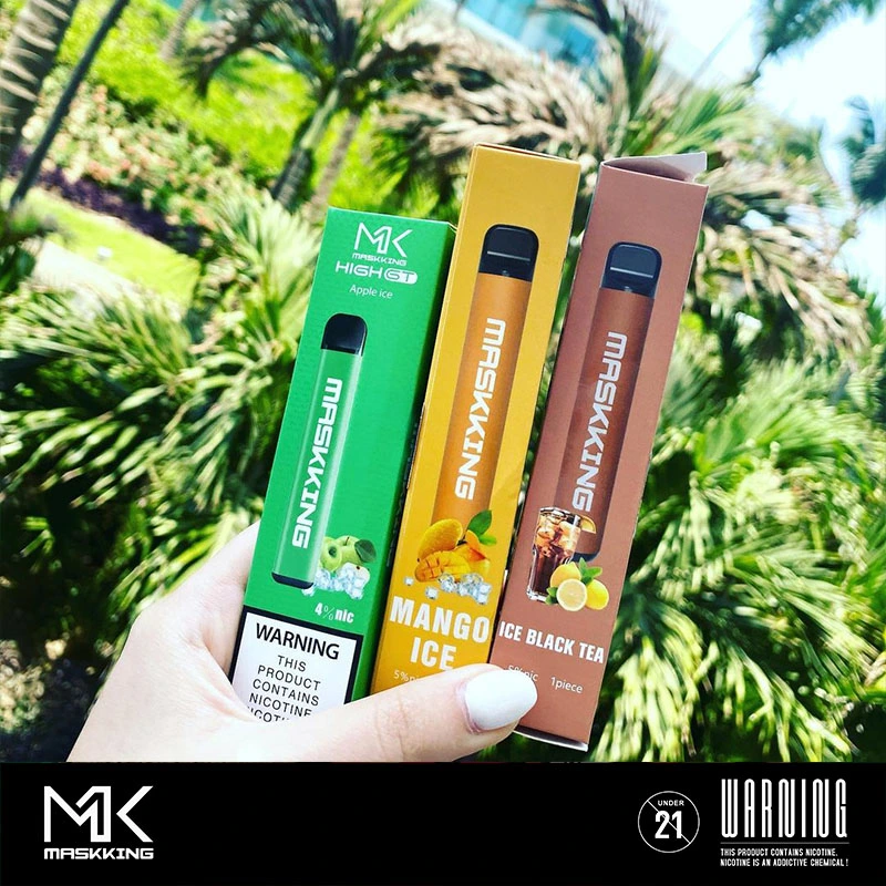 Одноразовый комплект Vape Maskking PRO 1000puffs Start Kit 3,5 мл Несъемный Атомизатор И аккумулятор Эсиг Перо 10 ШТ. в упаковке