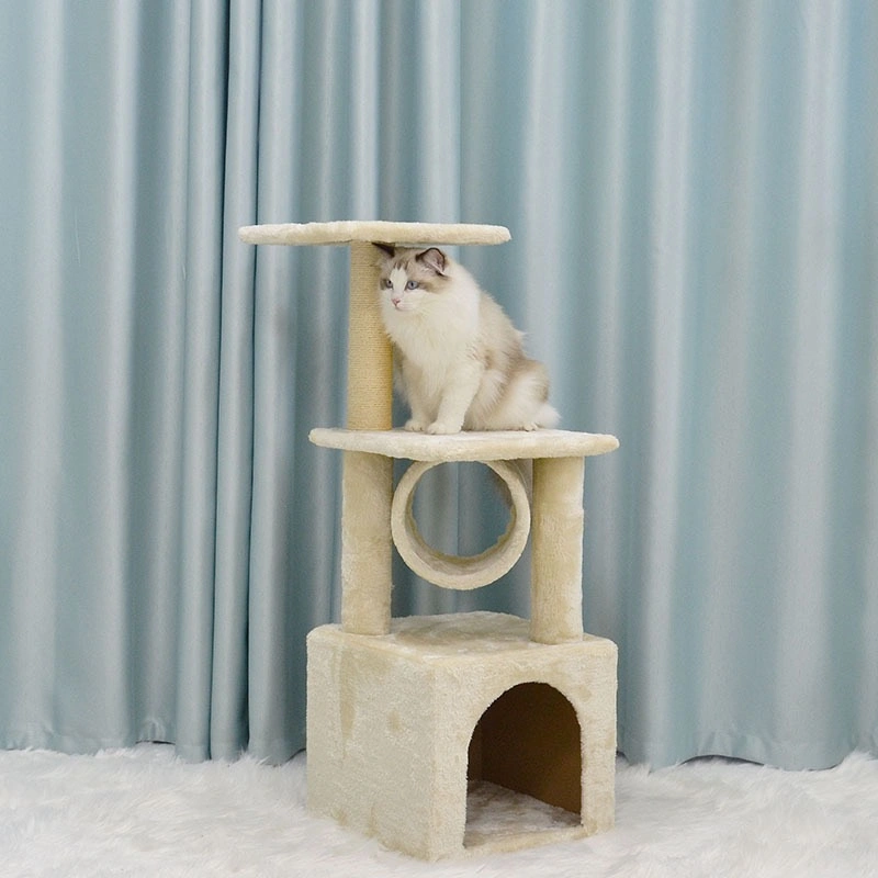 Saltos de gato de felpa, árboles de gato, juguetes para mascotas