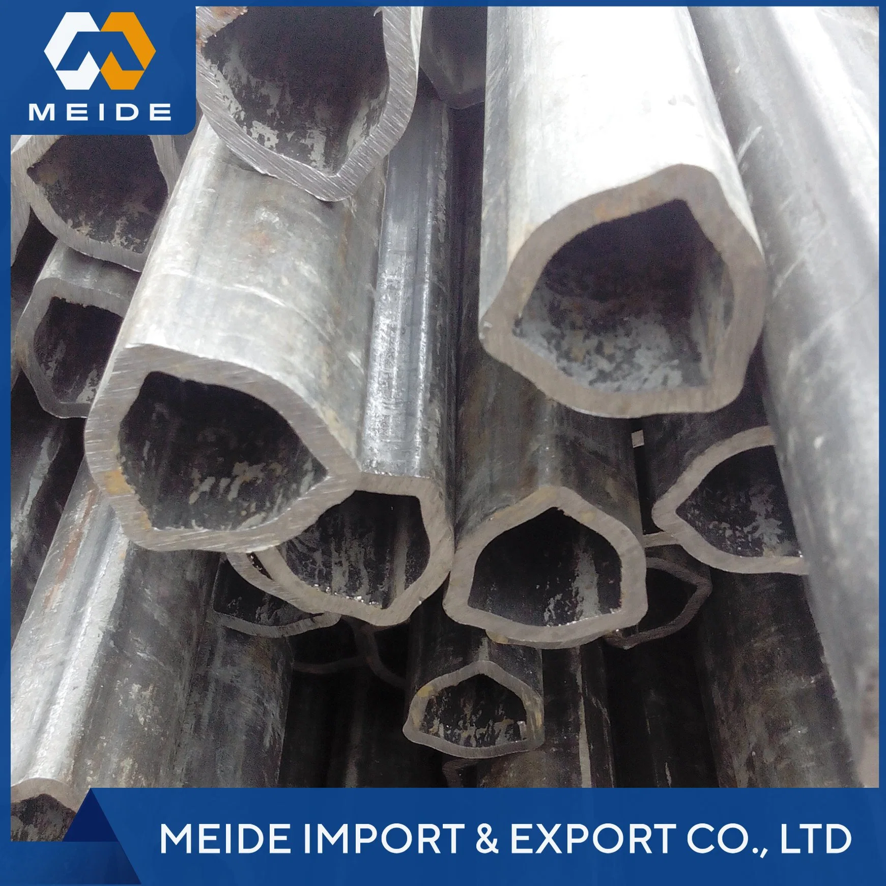 Seamless Carbon Steel Pipe 1320/Smn420/ 20mn6/1.1169/20mn2 Customized Irregular Steel Pipe with Triangle, Hexagonal, Square, and Rectangular Oval Shapes