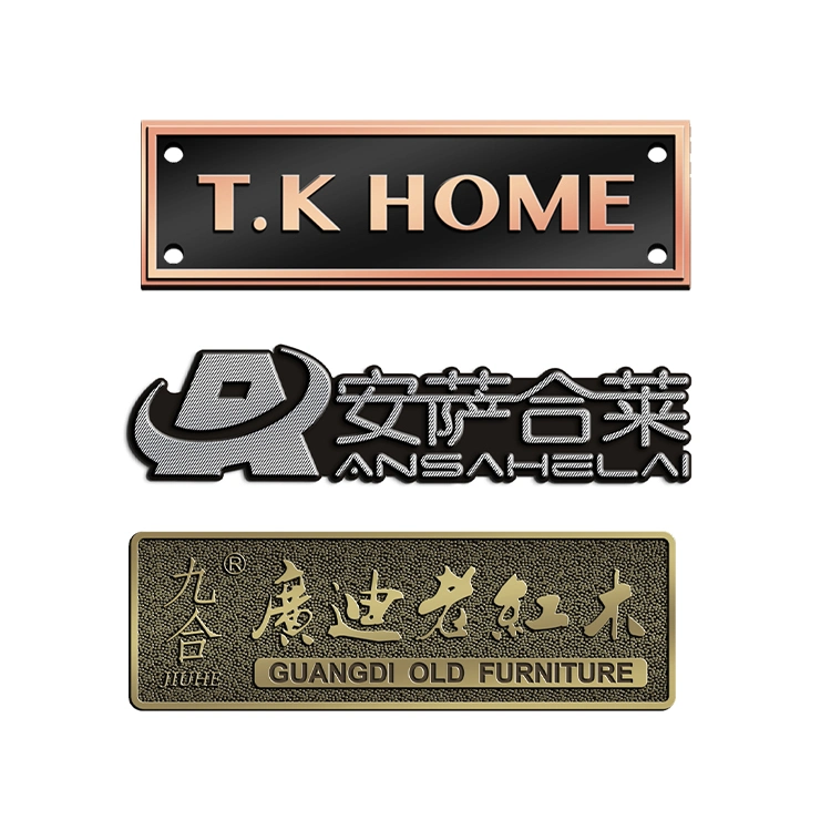 Factory Custom Made Gold Silver Bronze Plated Metal Badge Manufacturer Customized Metal Tag