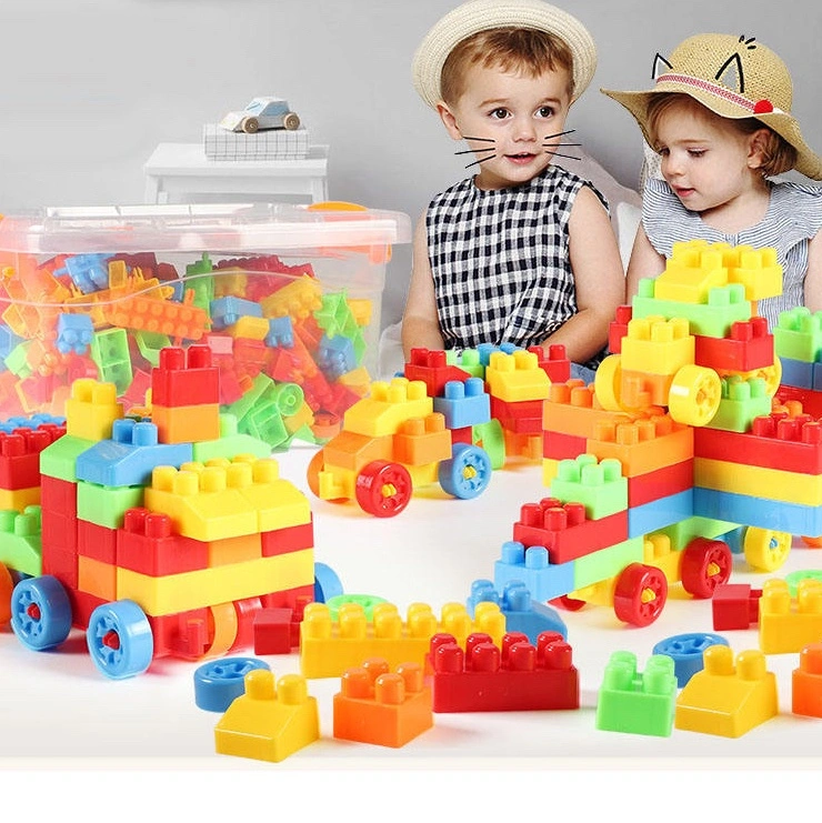 Bloques de construcción de juguetes 150pcs bloques de juguetes para niños Juego de construcción de plástico