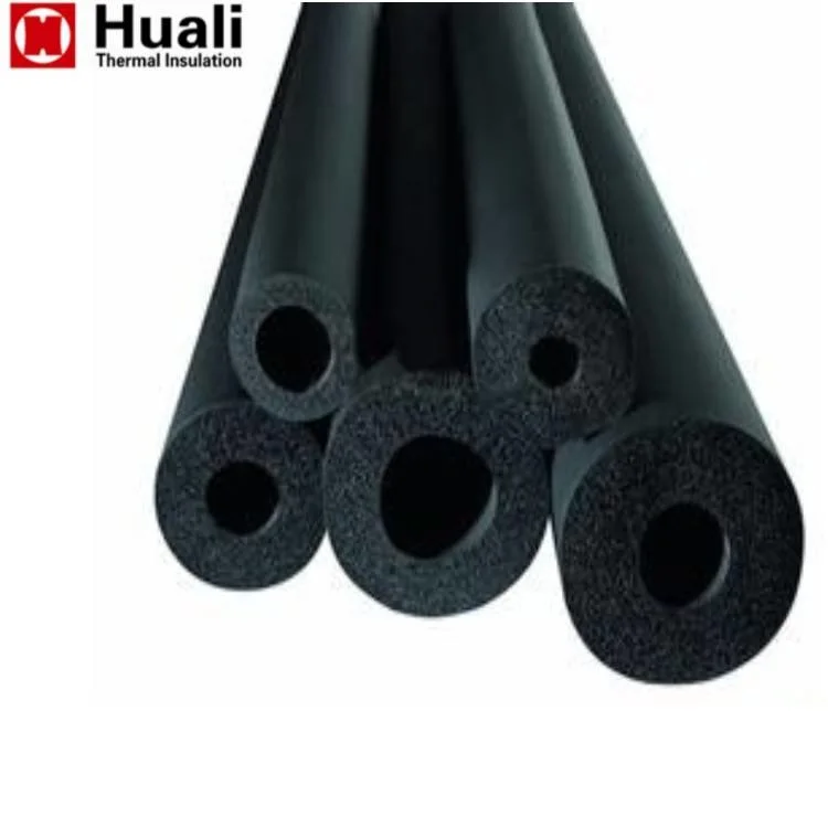 Flexible Elastomeric Closed Cell Tube Rubber Foam Insulation Pipe for Air Conditioning