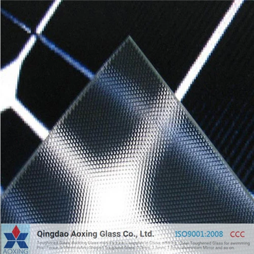 Anti-Reflective Coated Low Iron Tempered Solar Glass with Good Price