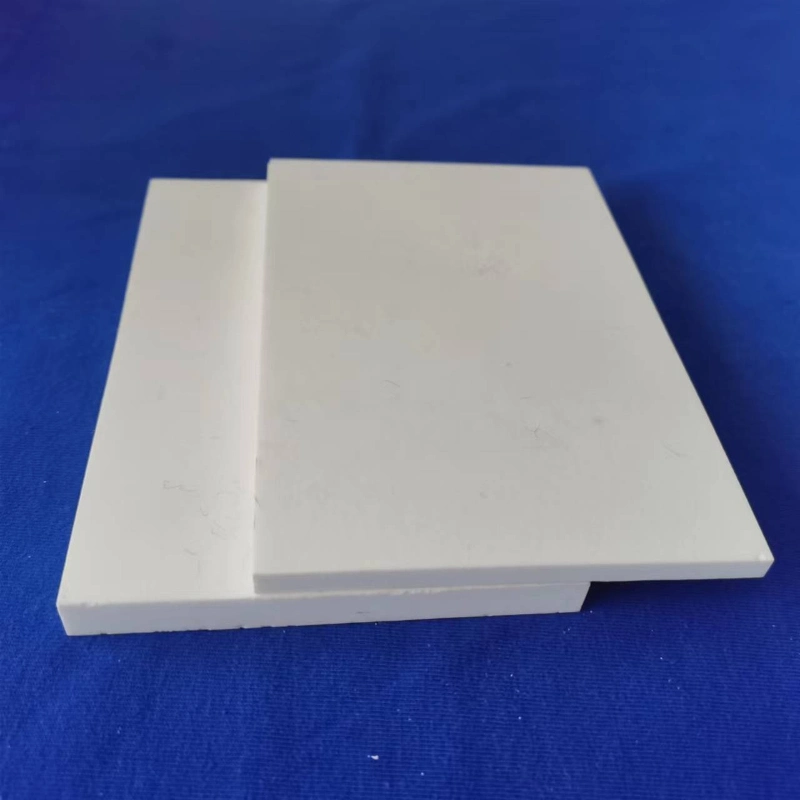 White Insulated Rectangular Ceramic Plate with 95 Alumina Ceramic Lining