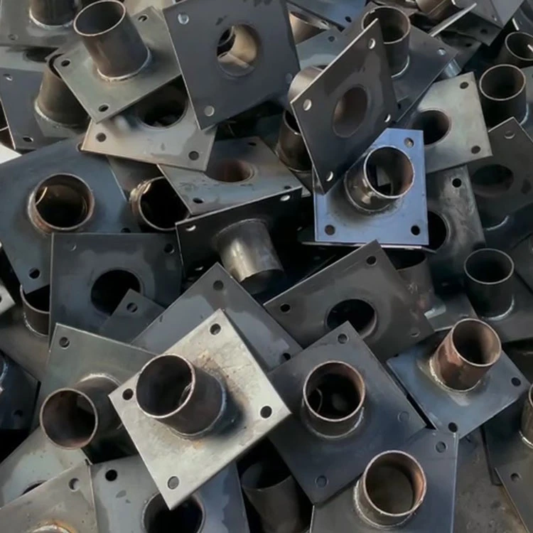 Piezas de soldadura a medida soldadura de acero al carbono Fabricación de piezas de metal