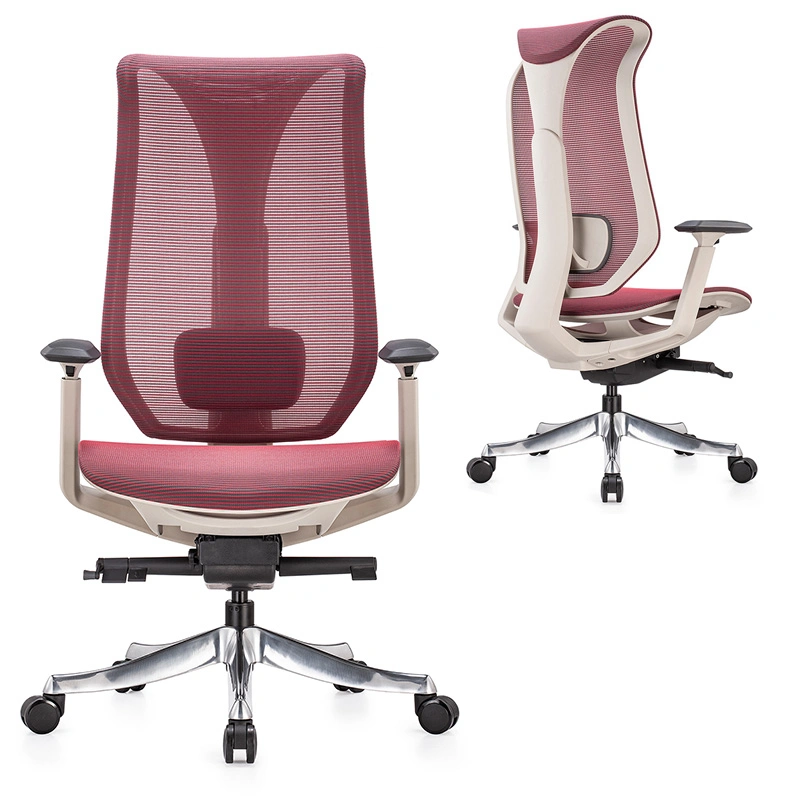 New Arrival Modern Style Swivel Ergonomic Computer High Back Comfortable Mesh Executive Office Chair with Adjustable Lumber Support