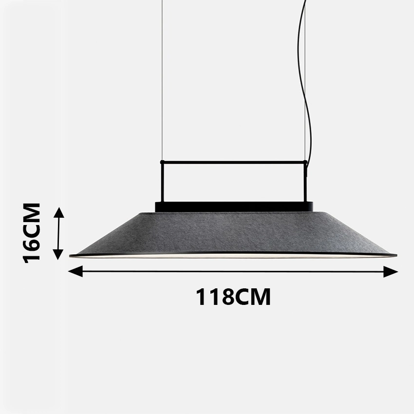 Nuevo diseño de mascota sintió sombras luz moderno de aceite de colgantes de bronce frotado la luz de montaje empotrado