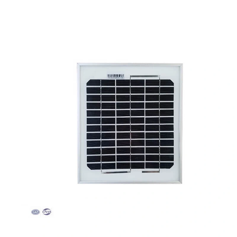 Rendimiento de alta calidad/alto costo 5W 18V pequeños paneles solares Energía de celda solar Carga del sistema para la cámara del teléfono con batería y luz LED