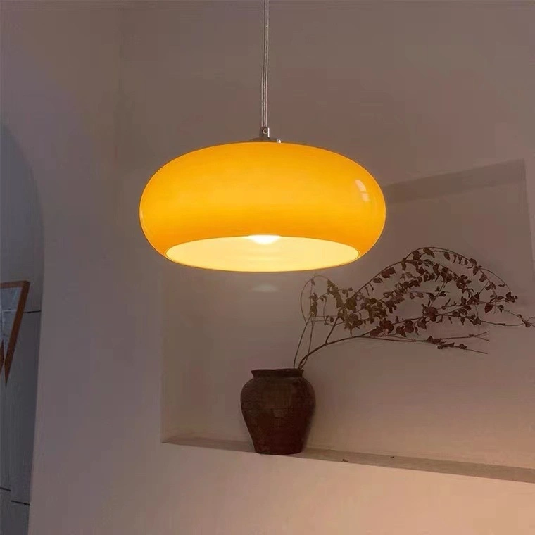 Candeeiro LED de poupança de energia iluminação interior LED candeeiro de vidro pendente LED.