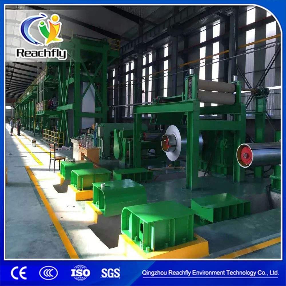 Aluminum Plate Steel Coil Color Coating Line with PLC Control System