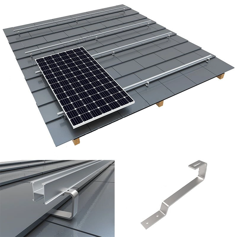 Qualidade super elevada de oxidação anódica perfil de alumínio para a Solar PV Estrutura de Fixação do Suporte para painel solar System