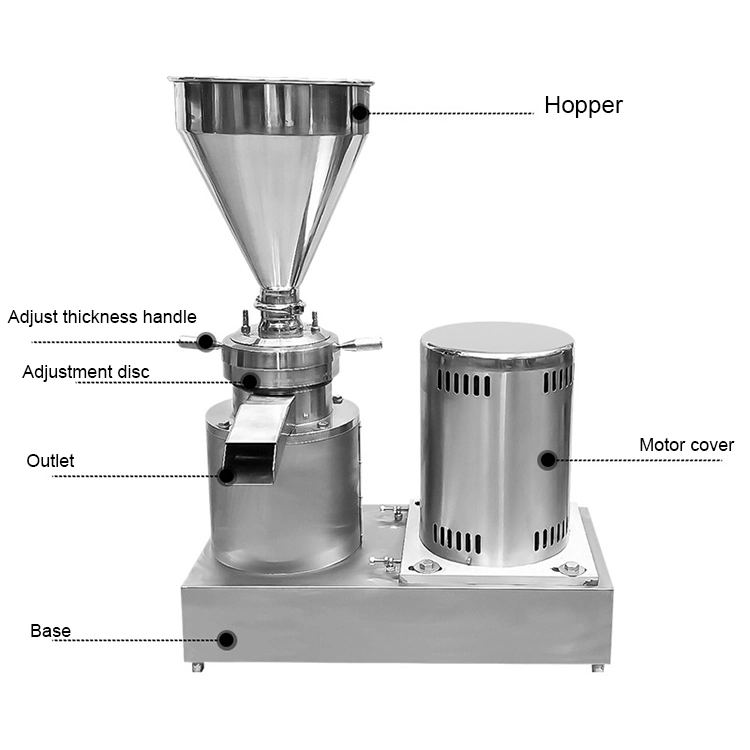 Multifunctional Tahini Paste Marsala Sauce Making Machine Sauce Grinder Colloid Mill