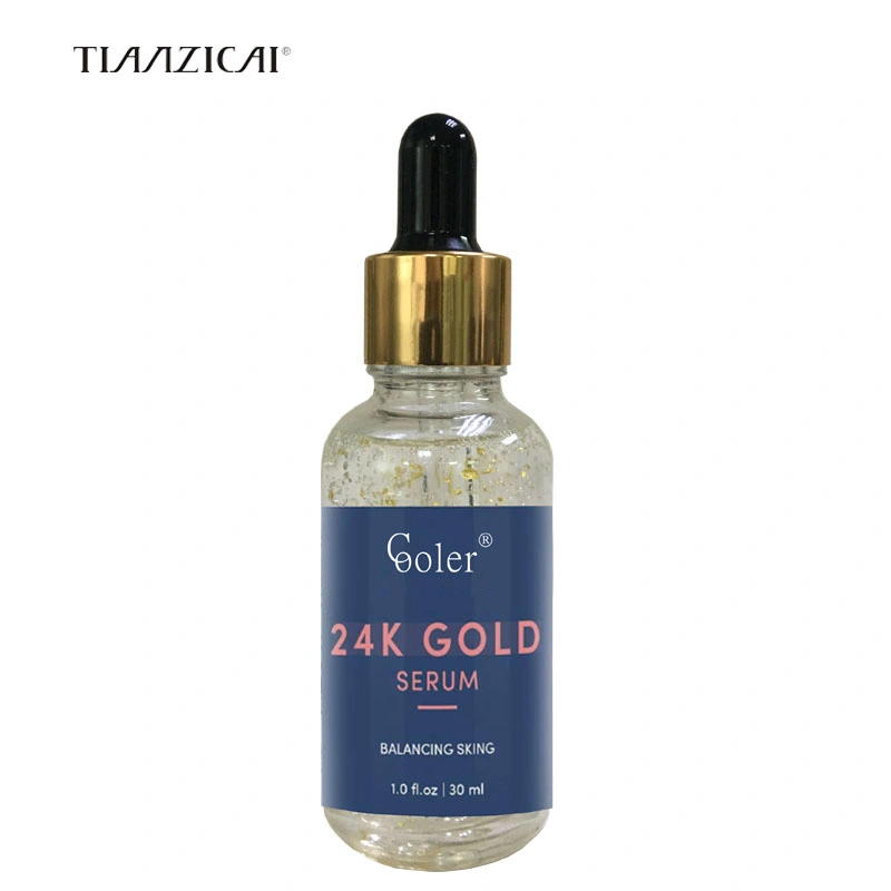 Private Custom 24K Pure Gold Collagen Hydrating Anti Wrinkle Serum for Face