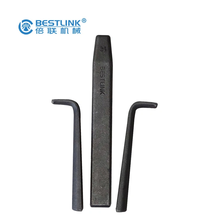 Hand Splitter Wedge and Feathers Widely Used in Quarry for Stone Breaking