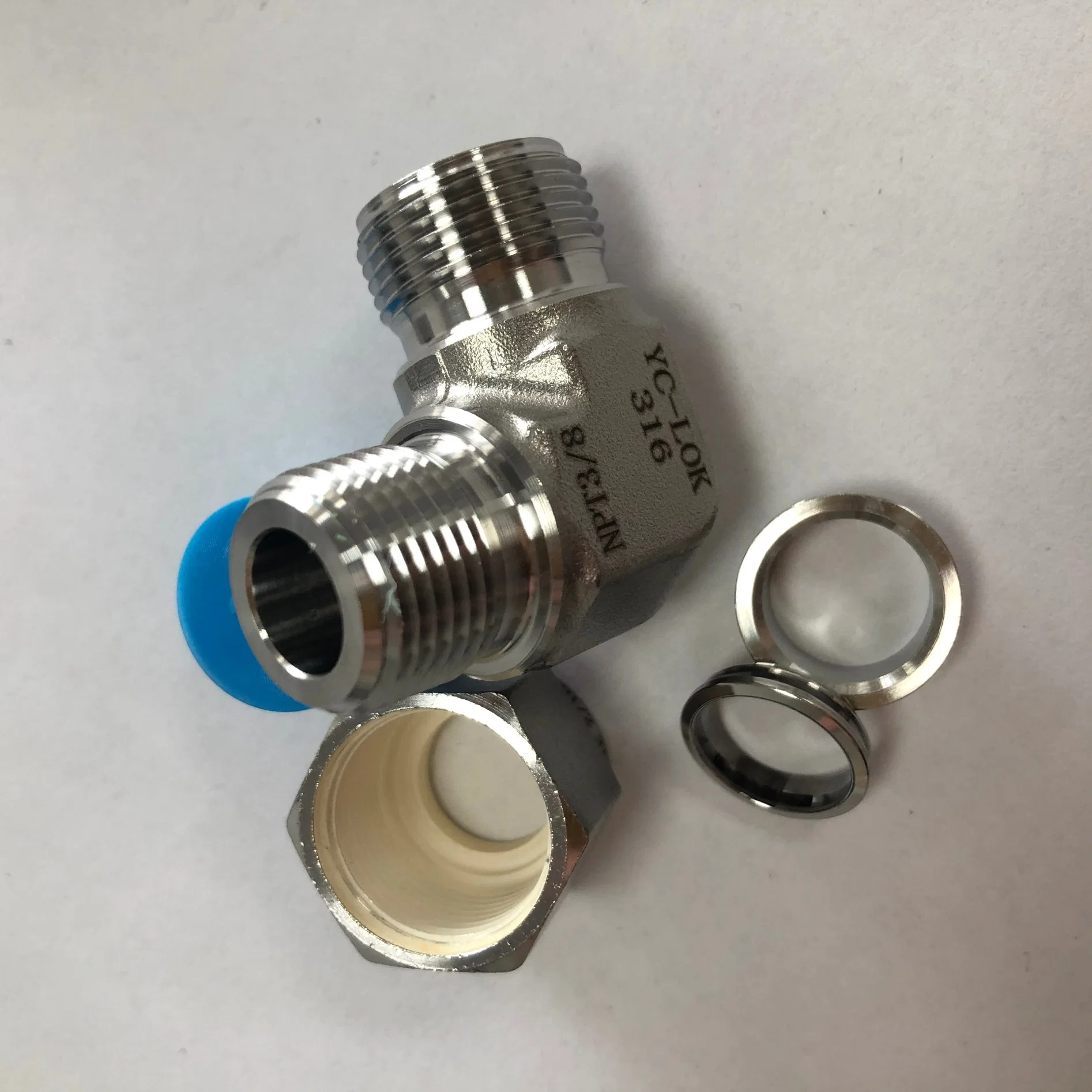 Hose Connector Tubing Fitting Male NPT Threaded Hydraulic Pipe Fittings