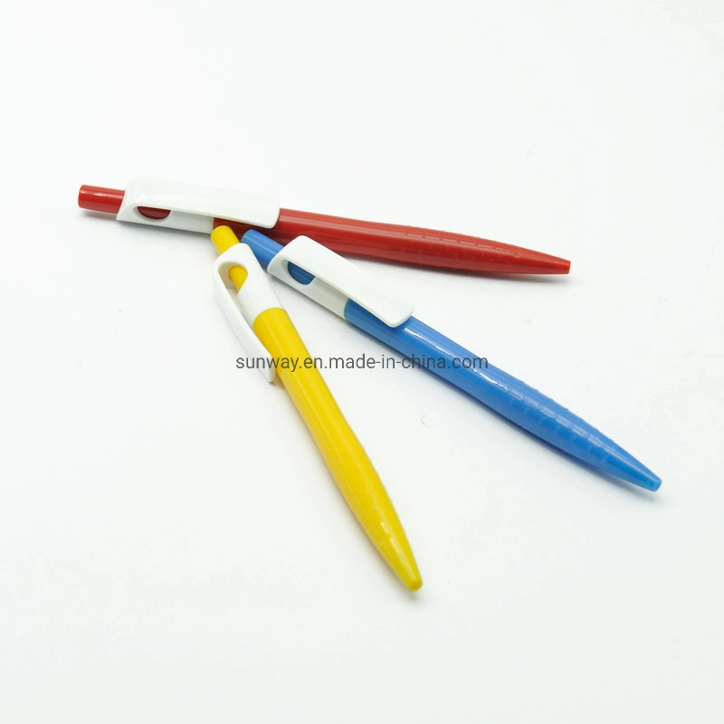 Office Supply Wholesale/Supplier Gift Promotional Cheap Plastic Custom Ball Pen