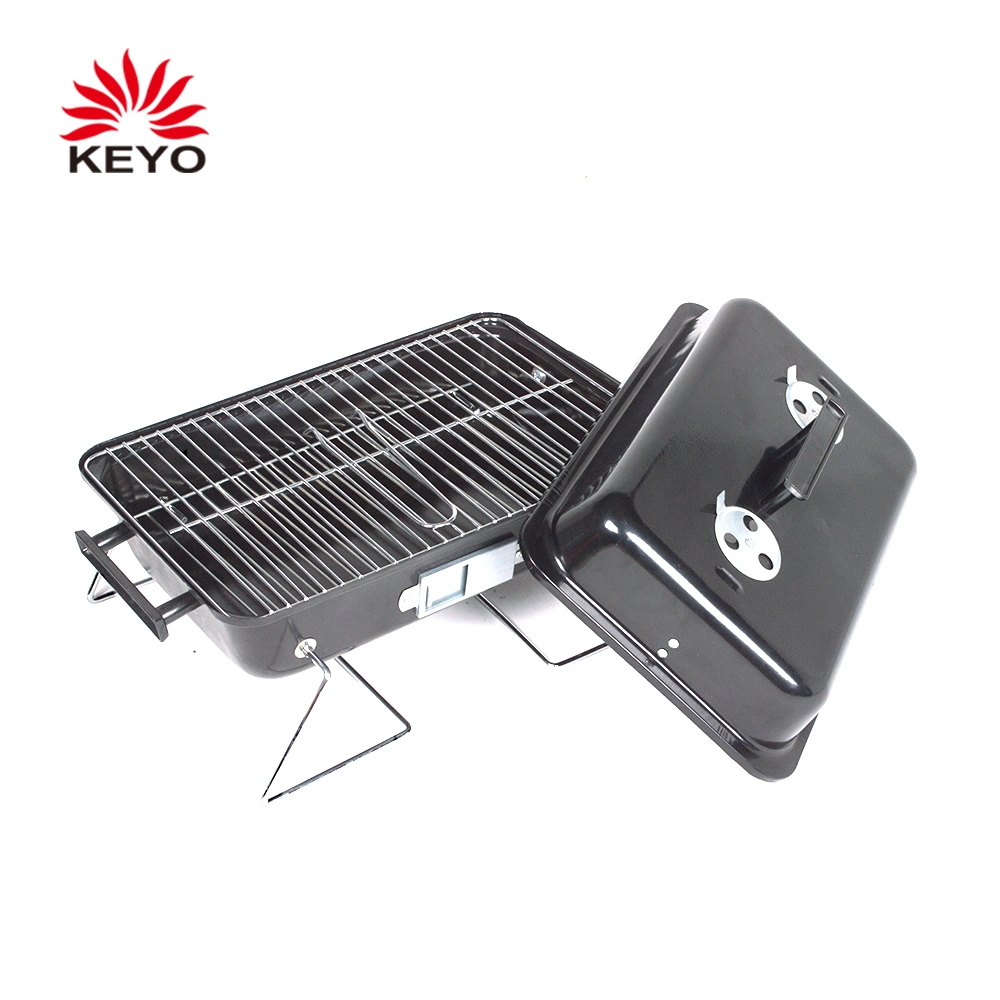 Outdoor Indoor Tabletop Folding Charcoal Grill Foldable Portable Barbecue