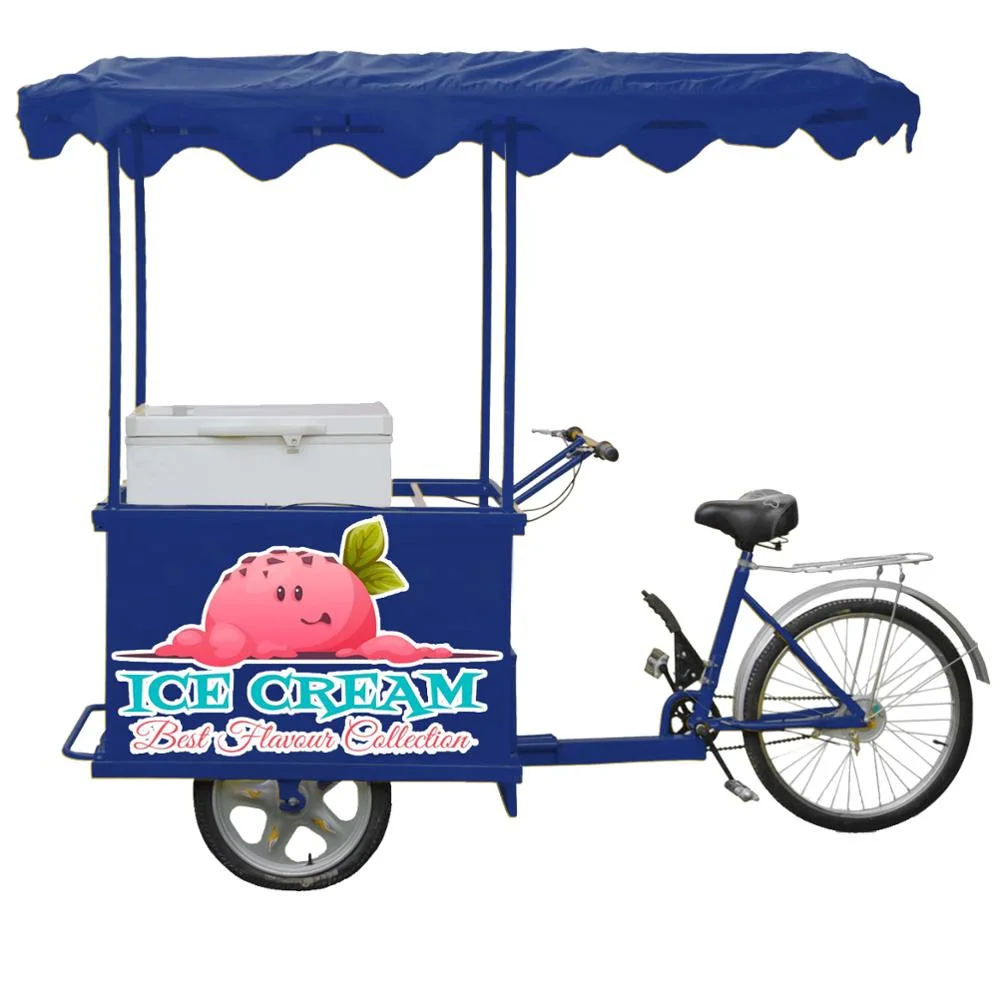 Solar Ice Cream Freezer 3 Rad Fahrrad für Afrika