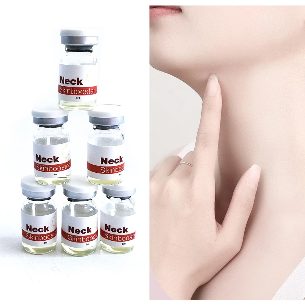 3ml de ácido Mesoterapia Soro Hialurônico para remover as linhas de rugas do pescoço