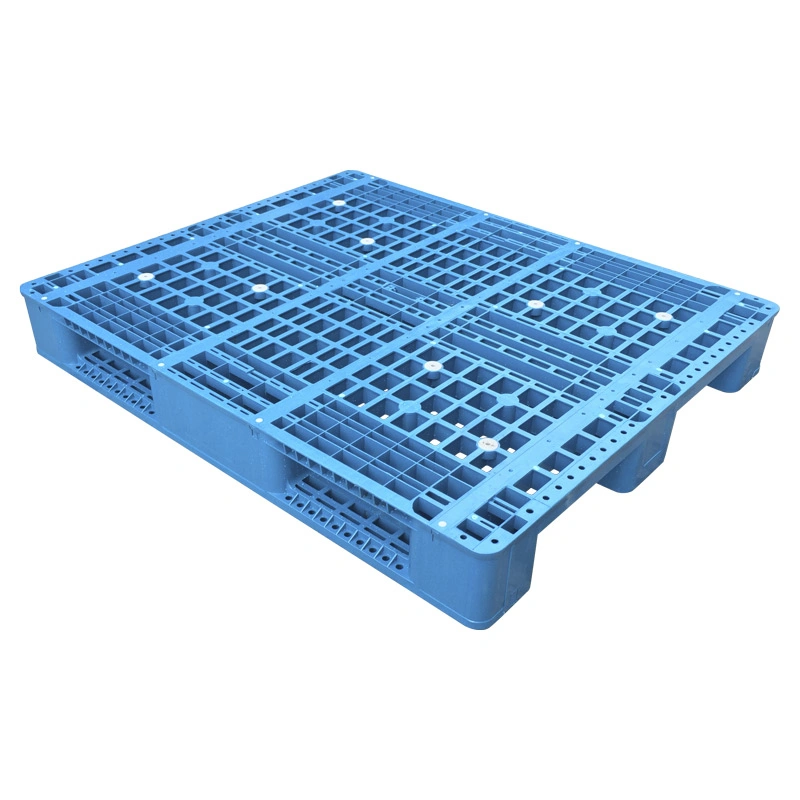 Single Side Flat Deck Plastic Pallet for Transportation Use