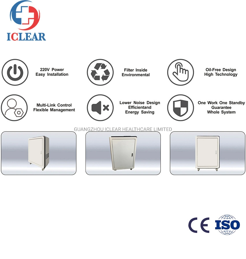 1-5 Nm3/H Medical Integrated Oxygen Generator Designed for Small Hospitals Free of Installation