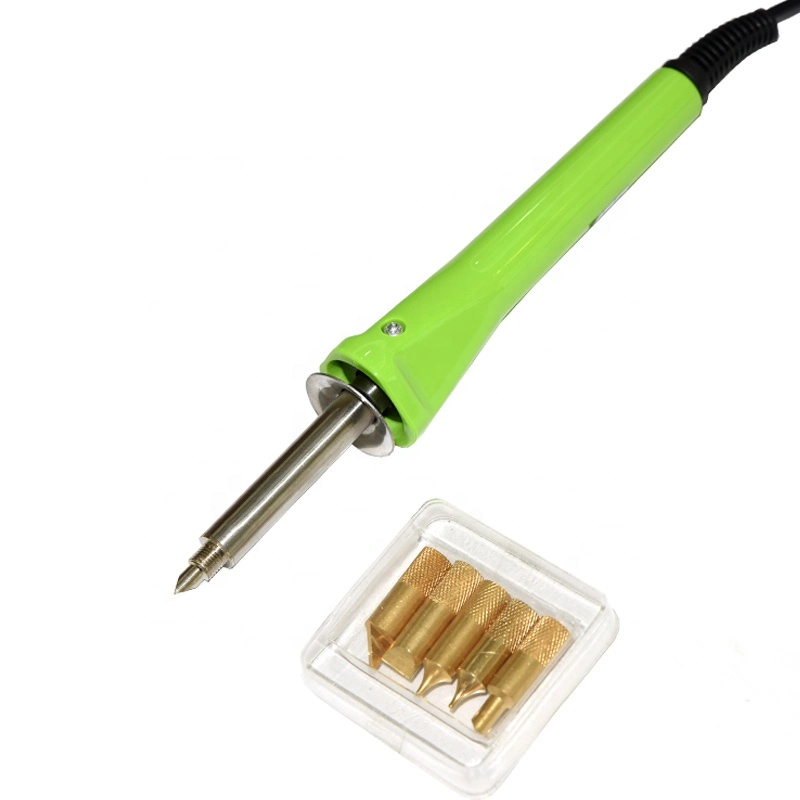 Wholesale 30W 40W Electric Soldering Iron 220V 110V 6 Tips Mobile Repair Tools Woodbuning Pen Set