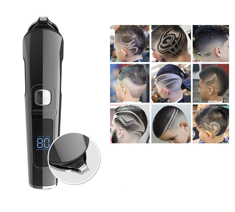 Professional Electric Hair Trimmer with Adjustable Comb Haircut Equipment