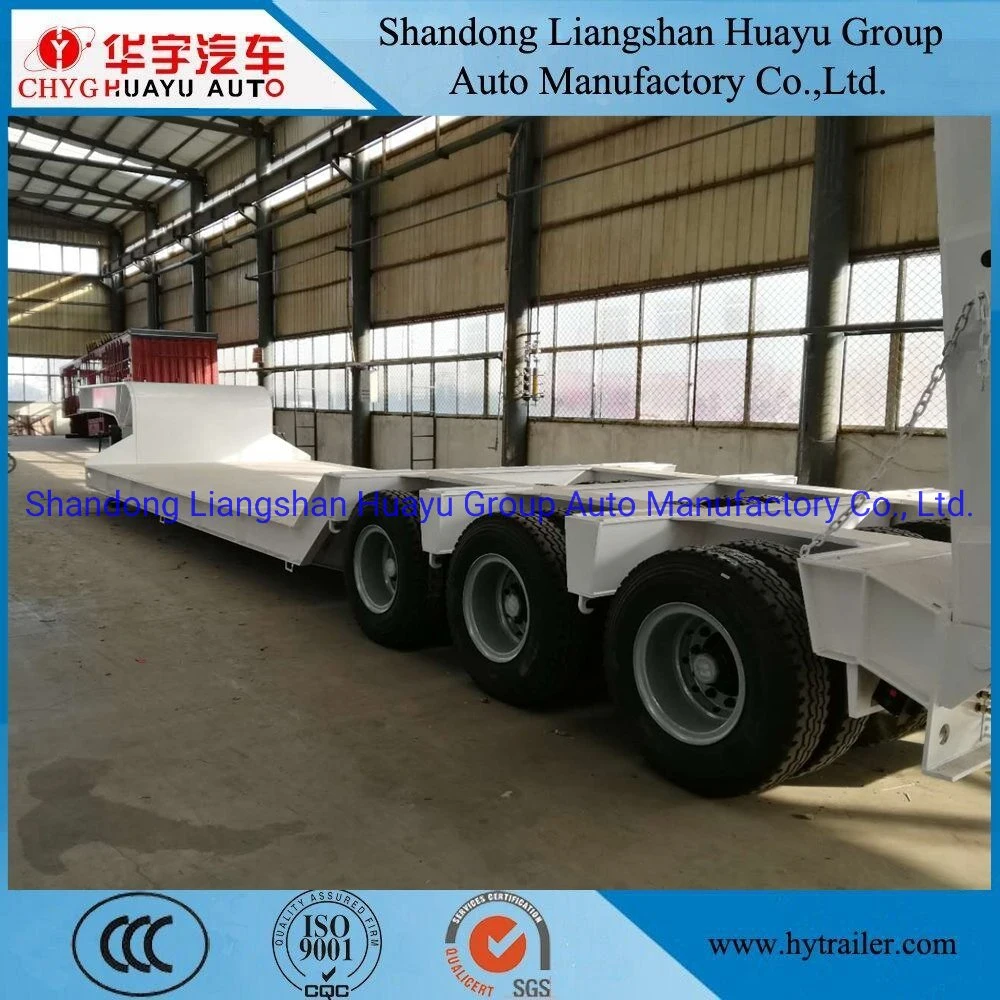 2 Lines / 3 Lines Heavy Equipment Transportation Semitrailers for Heavy Machine