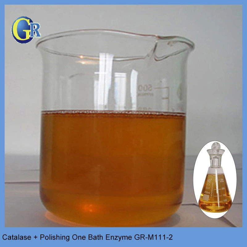 Two Process in One Bath Catalase + Polishing One Bath Enzyme Gr-M111-2