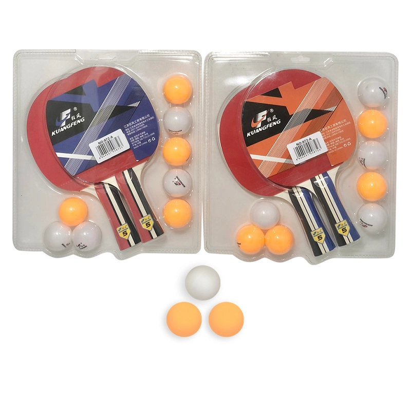 Wholesale Training Equipment Pingpong Paddle Double Sided Table Tennis Racket