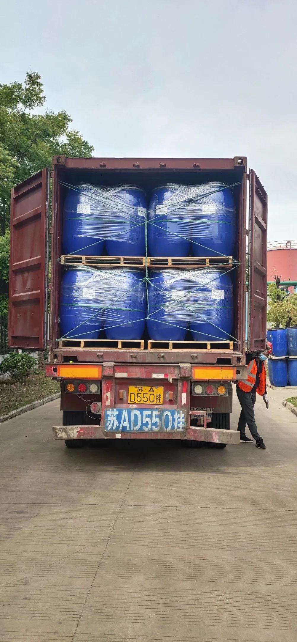 220 kg/tambor con Pallet lauril éter sulfato de sodio y AES SLES 70% en China