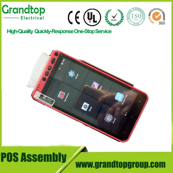 POS inteligente 3G 4G WiFi Terminal de pago Smart PDA POS RFID handheld terminal con la impresora