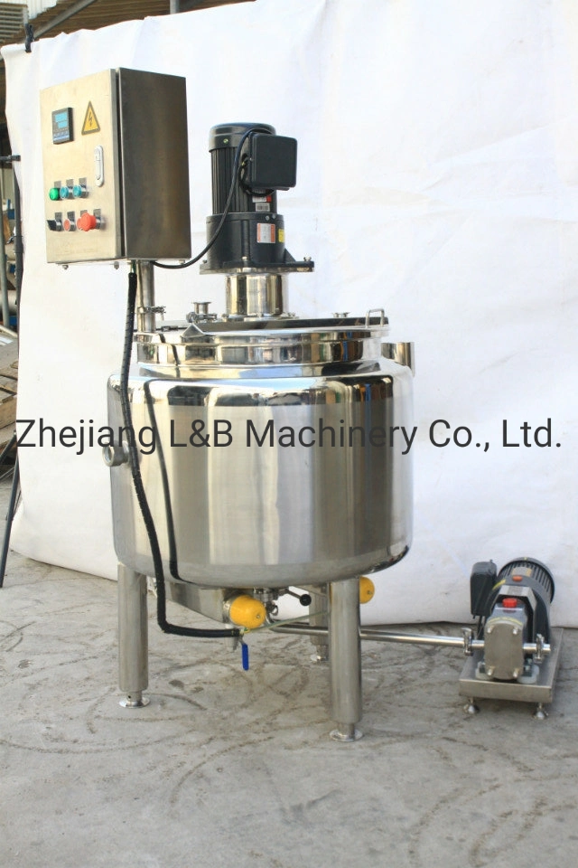 Price of Stainless Steel Mixing Equipment Electric Heating Blending Industrial 20rpm Jacketed Ghee Making Machine