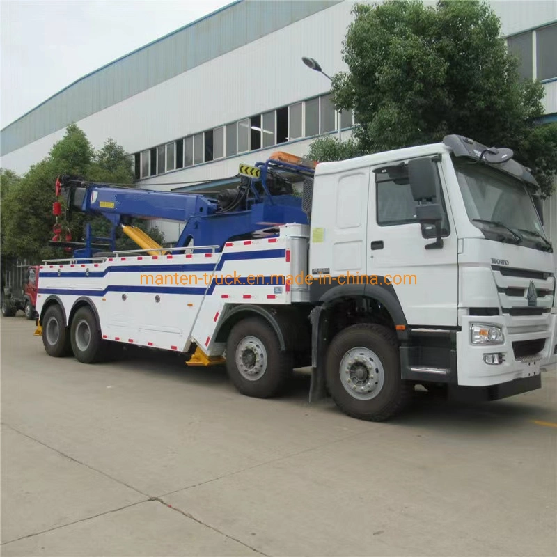 Sinotruk Heavy Duty Tow Truck Towing 80 Tons 100tons Full Loaded Vehicle