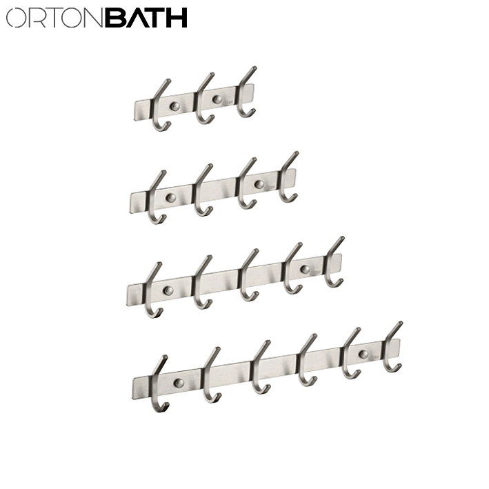 Ortonbath из нержавеющей стали цинком сплава оборудования в ванной комнате, ванные комнаты аксессуары крючок для одежды