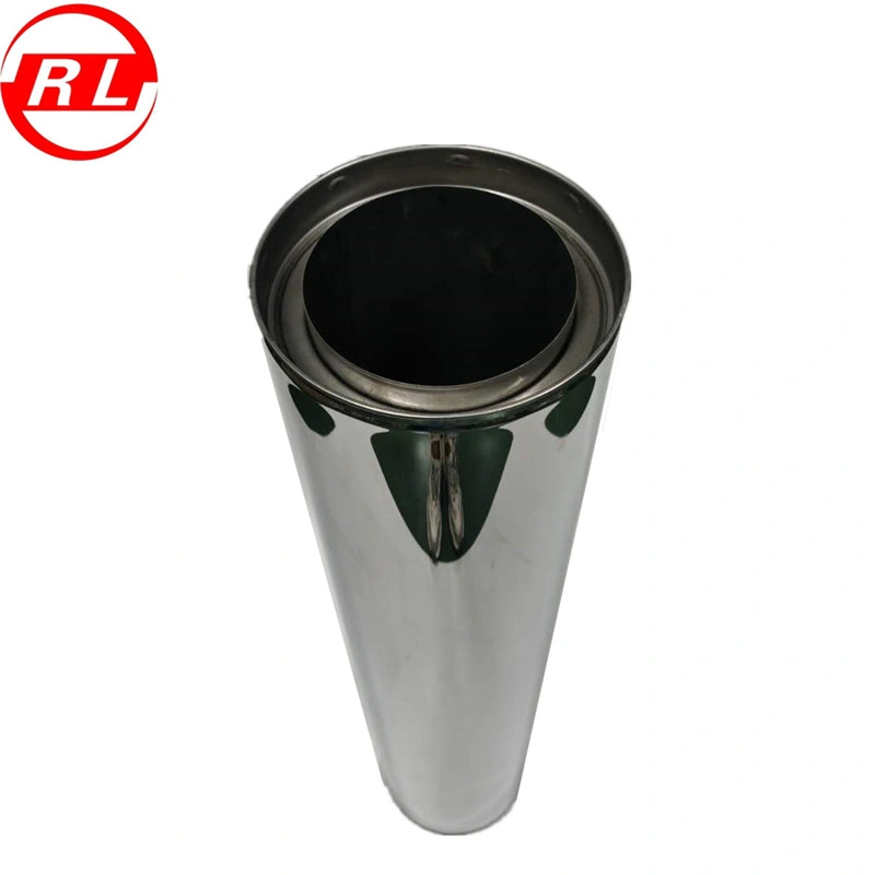 Stainless Steel Twin Wall Chimney Pipe 1000mm Length