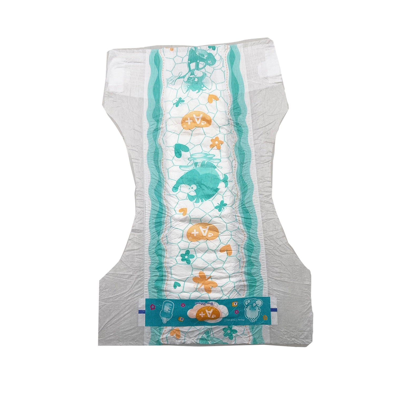 Premium Quality of Soft Breathable Diaper with Elastic Waistband