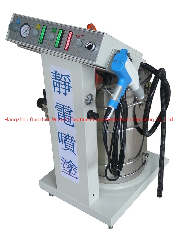 Electrostatic Powder Coating Spray Machine Blue White Spray Gun Yl01