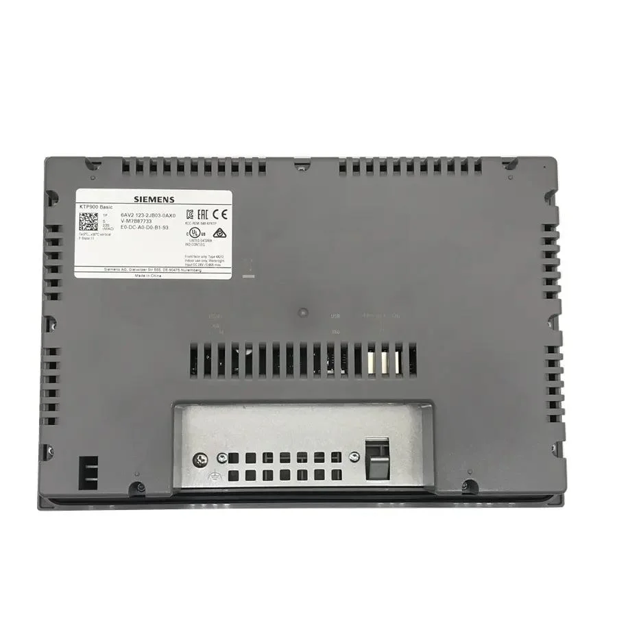 La IHM Original 6AV03-02123-2jb ax0 Pantalla Táctil PLC SIMATIC HMI KTP900 Basic 9" para Siemens