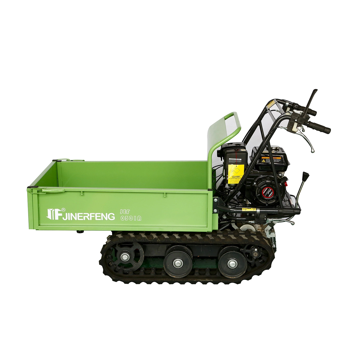 300kg de capacidad de carga mini motor de gasolina vía Dumper