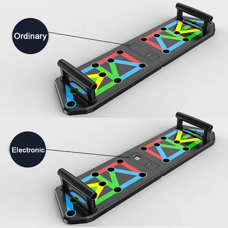 13 in 1 Electronic Counting Pushup Board Multifunctional Pushup Rack Stands